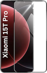 Screen Protector Compatible with Xiaomi 15t Pro Skyddar Innovation Tempered Glass Ultra HD 111D Protection Easy Installation Sticker Set Transparent