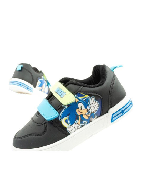 Kinder Sneakers mit Klettverschluss Schwarz