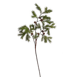 Artificial Fir Branch Pinecones 89cm