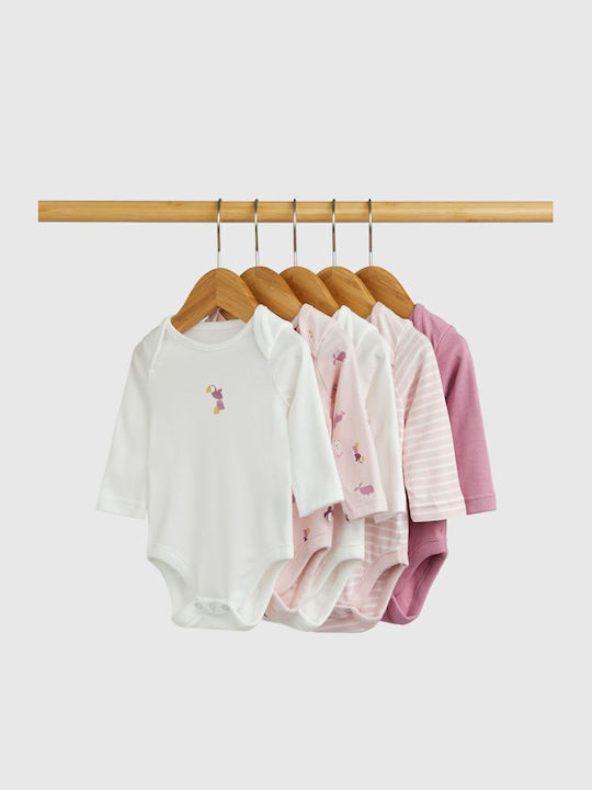 Mothercare Langärmliges Rosa 5Stück