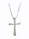 Aris Dentopoulos Jewellery Women's Cross from Silver with Chain