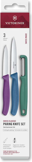 Victorinox Swiss Classic Knife Set from Stainless Steel 3pcs