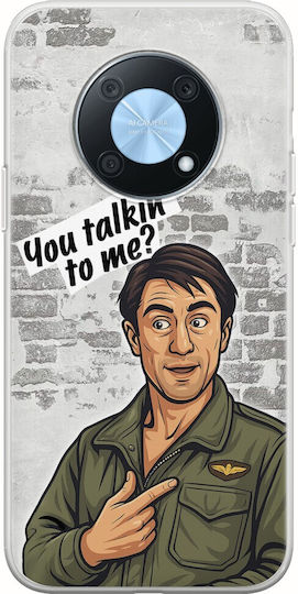 Epic Quotes You Talkin' To Me Huawei Nova Y90 Flexible TPU Transparent Silicone