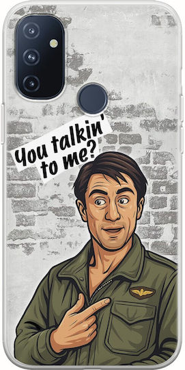 Epic Quotes You Talkin' To Me? OnePlus N100 Husa Flexibilă TPU Silicon Transparent