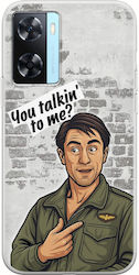 Epic Quotes You Talkin' To Me? Oppo A77 5g Flexible Tpu Διάφανη Σιλικόνη