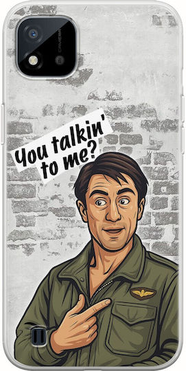 Epic Quotes You Talkin' To Me Realme C11 2021 Flexible TPU Transparent Silicone