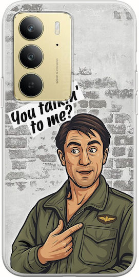 Epic Quotes You Talkin' To Me? Realme 14x 5g Flexible TPU Transparent Silicone