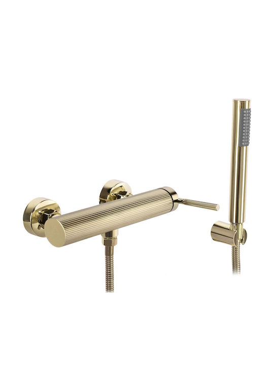Rea Argon Rea Bathtub Mixer Complete Set Gold