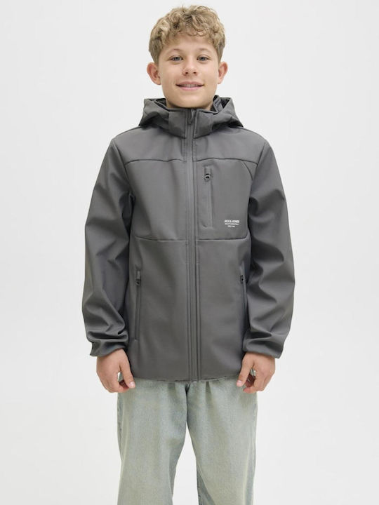 Jack & Jones Παιδικό Casual Μπουφάν Αντιανεμικό...