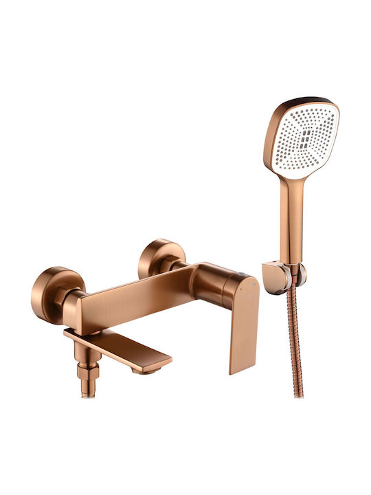 Rea Storm Rea-B3003 Mixing Bathtub Complete Set Copper