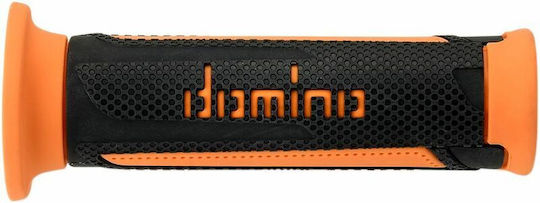 Domino Mânere Ghidon 22mm Lungime 12,7cm Turismo Dimpled Flange No Waffle Universal Dual A35041c4570c7-0 Negre