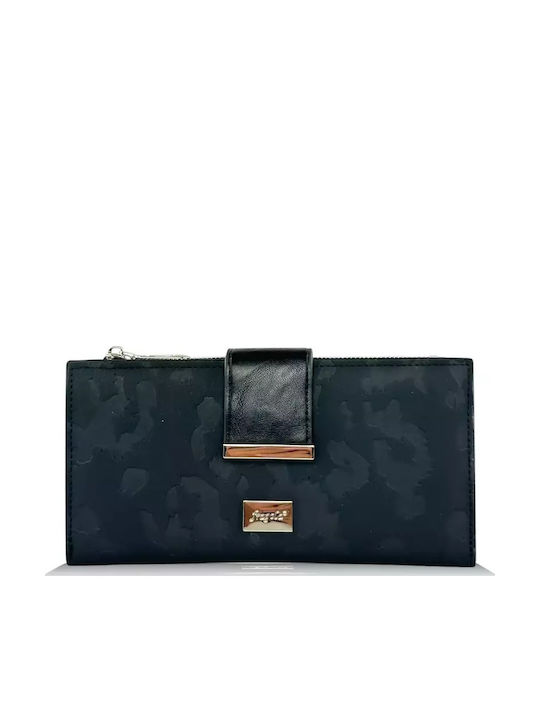 Fragola Large Women's Wallet Black
