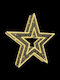 Eurolamp Plastic Christmas Decorative Star 200x20x200cm White
