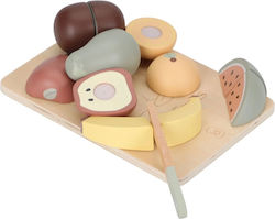 Wooden Cutting Tray with Fruits for 2+ Years 8pcs LD2504