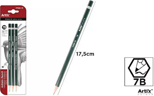 Zeichenbleistift Artix Pp826-7b Paket 3 Stücke