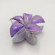 Haarspangen Mit Blumen Lila