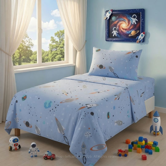 Casa Colori Kids Cotton Pillowcase Set 50x70cm Multicolour