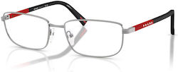 Prada Men's Metal Prescription Eyeglass Frame G...