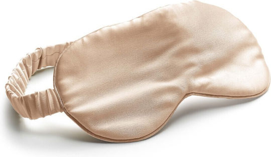 Vivaraise Masca de somn Mătase Bej M23xL9cm