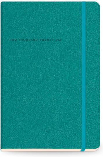 Softline Daily Diary 13.8x20.4 Turquoise 20.02003 2026