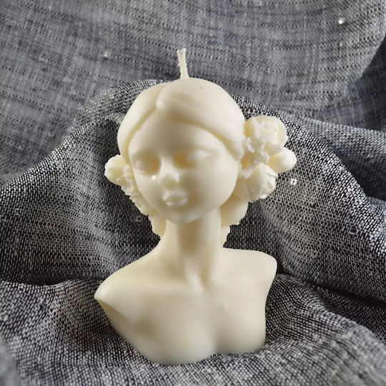 Woman's Statue Candle Clean & Fresh