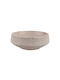Kutahya Porselen Serving Bowl Round Beige with Diameter 17cm