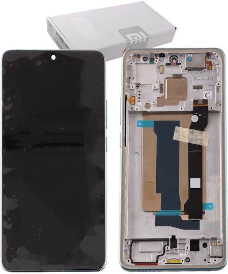 Xiaomi Screen with Touch Mechanism and Frame for Xiaomi Poco X7 Pro 5G (Green)