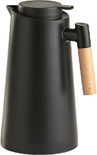 Espiel Day Jug Thermos Plastic / Glass 1lt Black