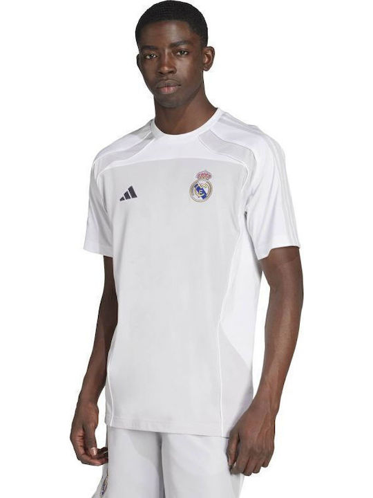 adidas Real Madrid Спортна Тениска Бяла