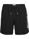 Cali Herren Badebekleidung Shorts Schwarz