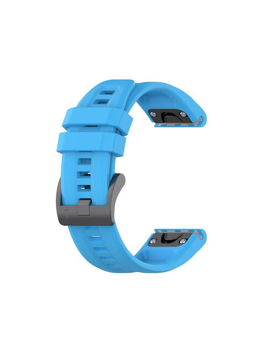 Каишка Силикон Син (Garmin Fenix 3, 5X, 3HR, 5X Plus, 6X, 7X Pro)