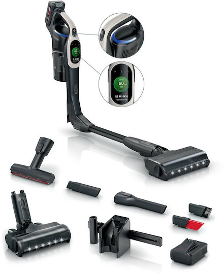 Bosch Unlimited 10 Reîncărcabilă Aspirator 2 în 1 Stick & De Mână 18V Neagră