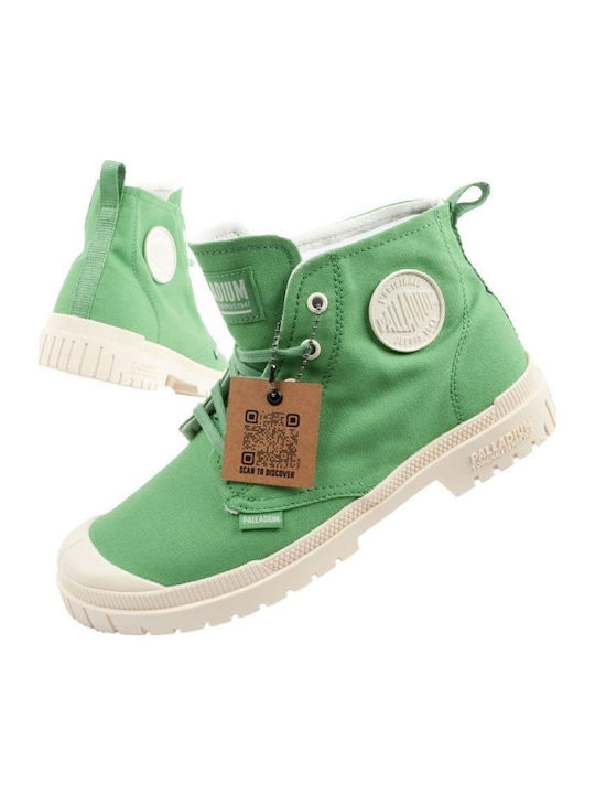 Palladium Pampa Sp20 Ανδρικά Μποτάκια Πράσινα