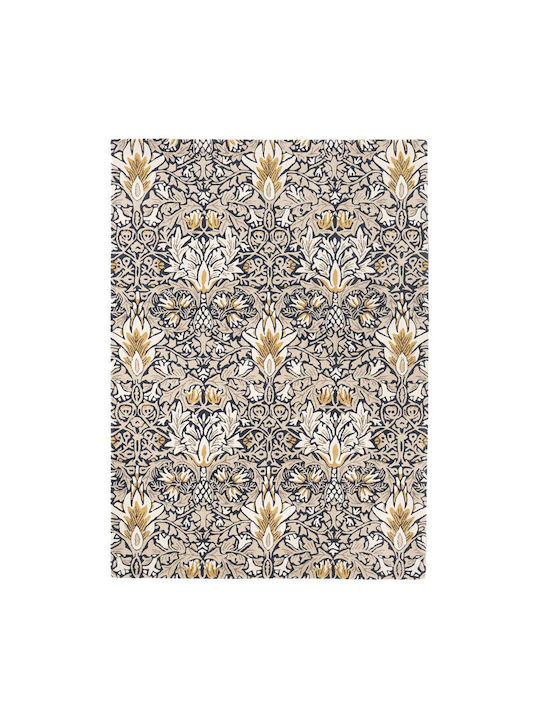 Morris & Co Snakeshead Χειροποίητο Χαλί Ορθογώνιο Indigo 250x350cm