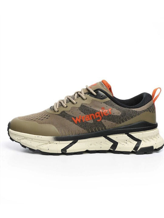 Wrangler Sycamore Ανδρικά Ανατομικά Sneakers Χακί