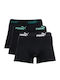 Herren Boxershorts Schwarz 3Packung