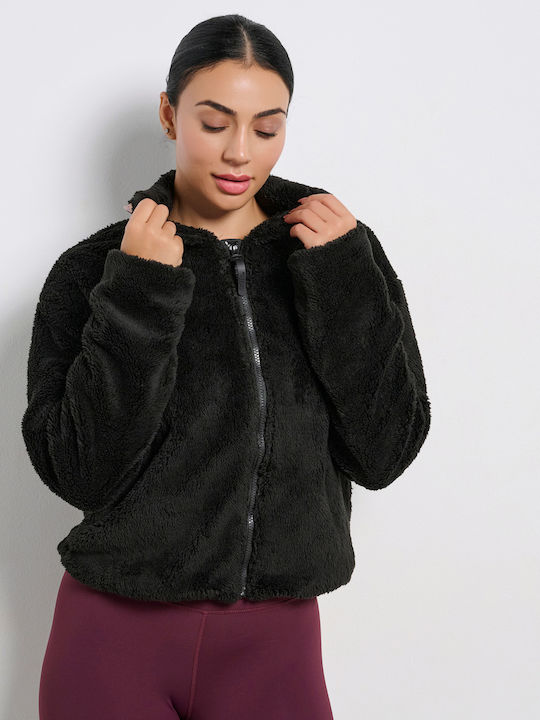 Damen Jacke in Schwarz Farbe