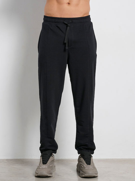 Sweatpants with Elastic Black