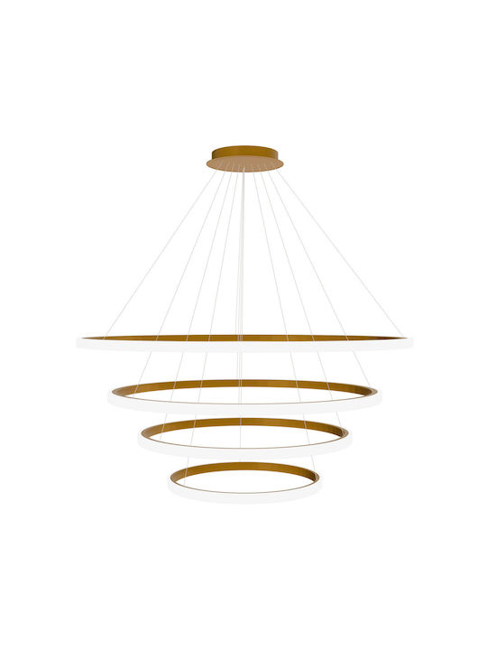Toolight Lustră Auriu
