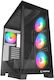 Rampage Hydra V2 Gaming Midi Tower Computer Cas...
