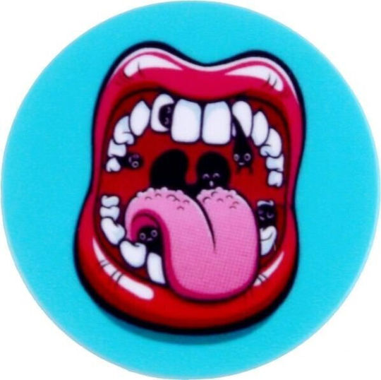 Ilike Universal Holder Popsocket Universal Pop Holder Lips Pink Blue Iliunph51