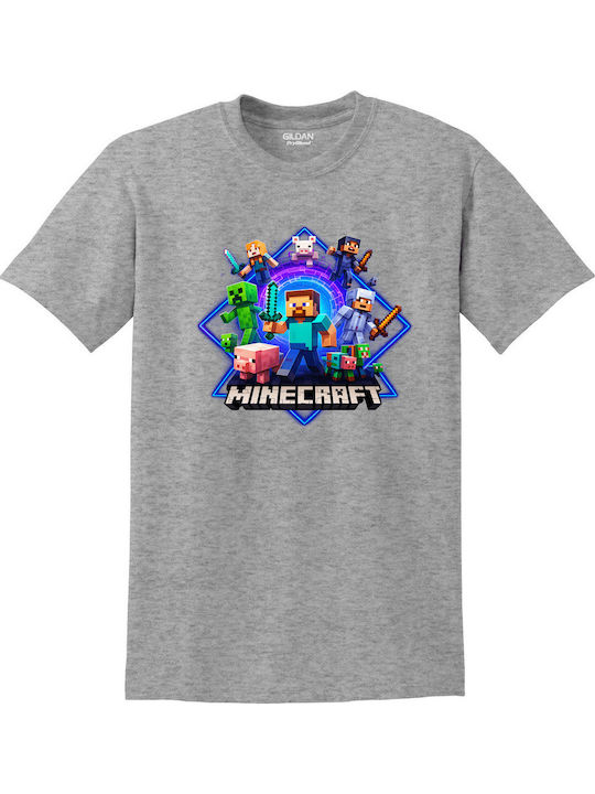 Gildan Παιδικό T-shirt Γκρι