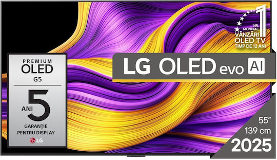 LG Smart Fernseher 55" 4K UHD OLED Evo AI G5 (2025)