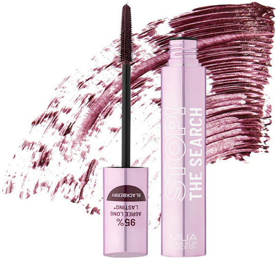 MUA Stop Search Mascara tubulară Blackberry 12ml