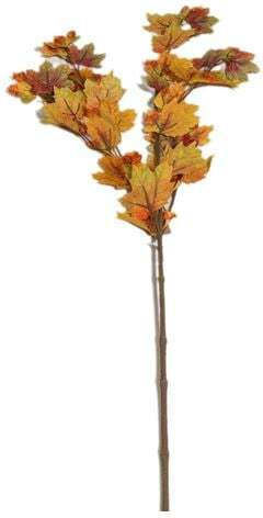 Gisela Graham Decorative Artificial Maple Branch Autumn Colors 92 Cm