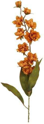 Gisela Graham Artificial Orange Magnolia Branch Antique 84 Cm
