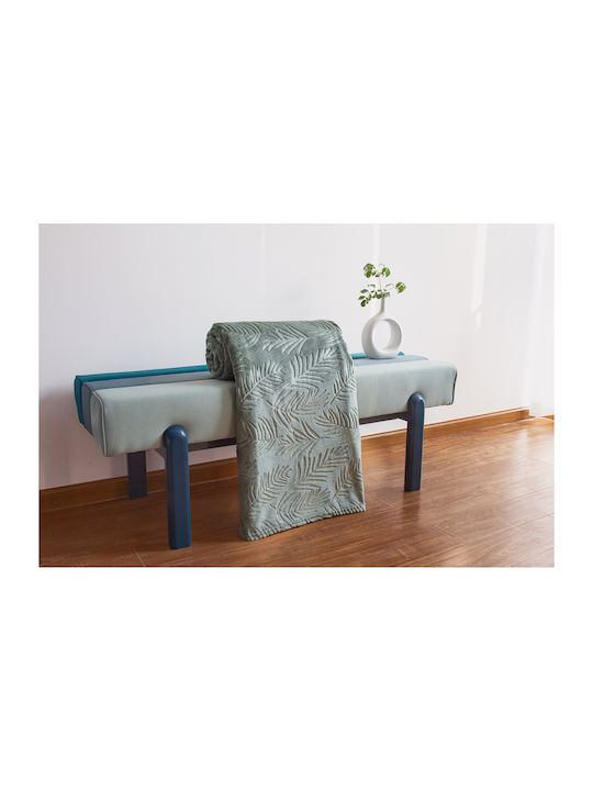 Chios Hellas Κουβέρτα Fleece Μονή 160x220εκ. Χακί