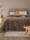 Palamaiki Heather Κουβέρτα Γούνινη Μονή 160x220εκ. Brown