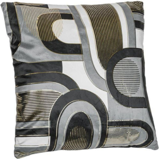 Sofa-Kissen aus Samt Graue 45x45cm