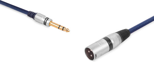 6,3 Mm Stereo Jack Stecker XLR 3-poliger Stecker Vitalco Kabel 5,0 M Mk36